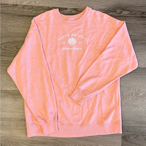 Hollister Tops - Hollister Pink Crewneck Women's Top